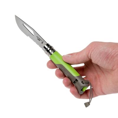 Opinel Outdoor Düdüklü Inox Çakı Sarı No:8 - 7