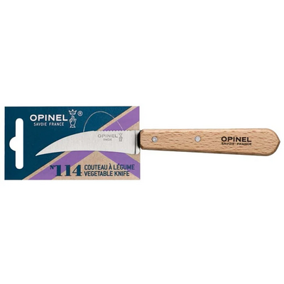 Opinel Sebze Bıçağı No:114 Natural - 4