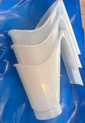 P-Bag Valfli İdrar Torbası Yedek Hunisi Beyaz - 1