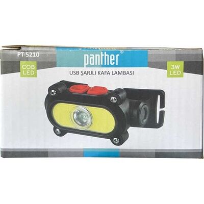 Panther PT-5210 USB Şarjlı Kafa Lambası - 3