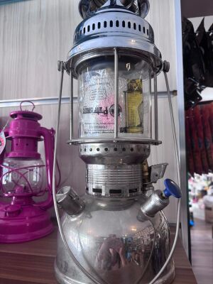 Petromax Hk500 Lux Lamba Alman Malı Teşhir Ürünü Krom - 3