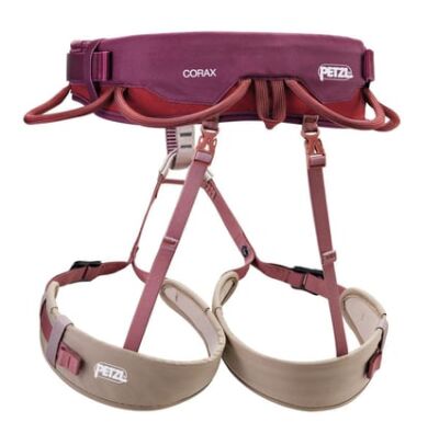 PETZL CORAX Emniyet Kemeri Bordo No:1 - 2