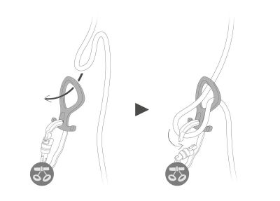 Petzl Pirana Club Sekizli İniş Aleti Siyah - 2