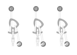 Petzl Pirana Club Sekizli İniş Aleti Siyah - 3