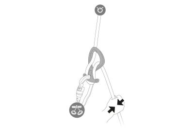 Petzl Pirana Club Sekizli İniş Aleti Siyah - 4