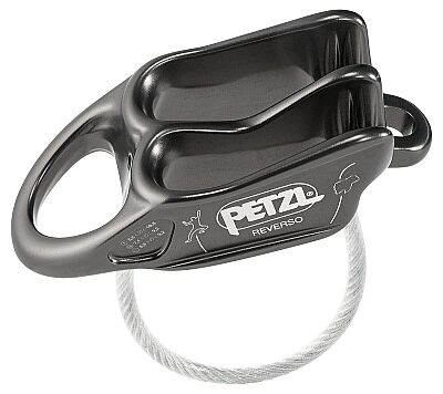 Petzl Reverso Emniyet Aleti Gri - 1