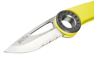 Petzl Spatha Bıçak Karabinaya Takılabilir Sarı - 2