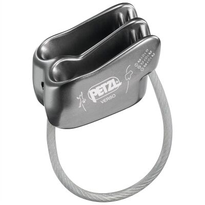 Petzl Verso Emniyet Aleti Gri - 1