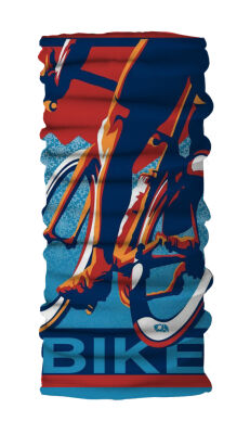 Pirate & Parrot Bike Bisiklet Desenli Boyunluk Bandana - 1