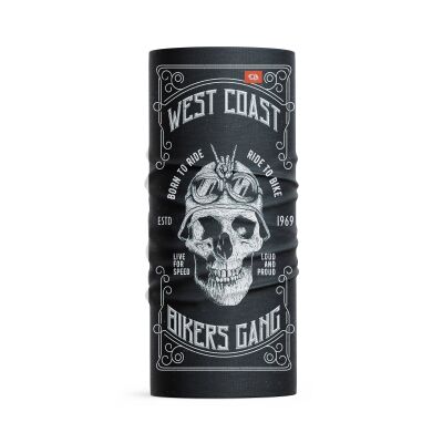 Pirate & Parrot Bike54 Desenli Boyunluk Bandana - 1