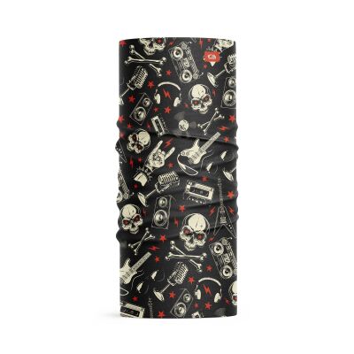 Pirate & Parrot Black19 Siyah Boyunluk Bandana - 1