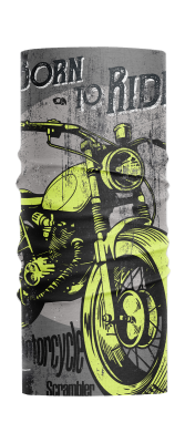 Pirate & Parrot Borntoride1 Motor Desenli Boyunluk Bandana - 1