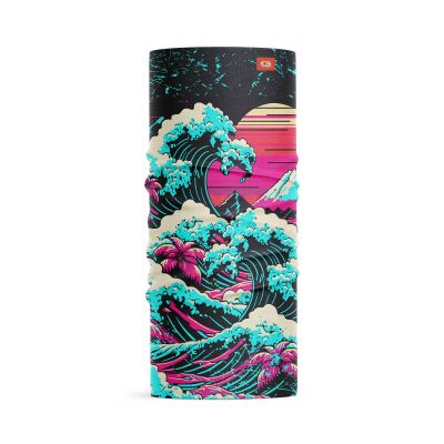 Pirate & Parrot Color28 Bulut Desenli Boyunluk Bandana - 1