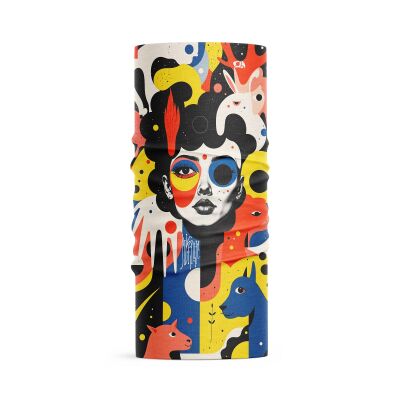 Pirate & Parrot Color31 Kadın Desenli Boyunluk Bandana - 1