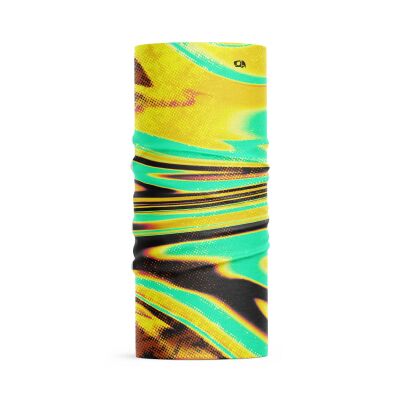 Pirate & Parrot Color65 Sarı Desenli Boyunluk Bandana - 1