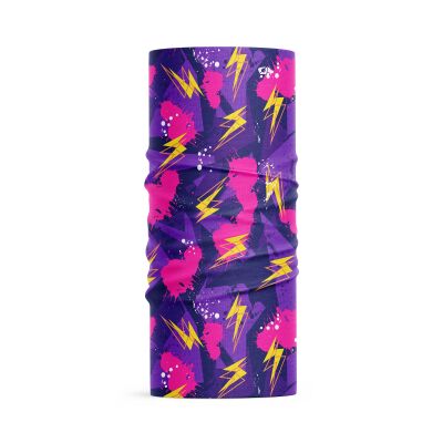 Pirate & Parrot Color71 Pembe Desenli Boyunluk Bandana - 1