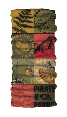 Pirate & Parrot Mira Etnik Desenli Boyunluk Bandana - 1