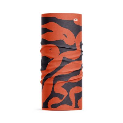 Pirate & Parrot Nature04 Turuncu Desenli Boyunluk Bandana - 1