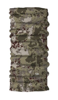 Pirate & Parrot Thai Kamuflaj Desenli Boyunluk Bandana - 1