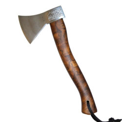 Prandi German Type Alman Tipi 600Gr Ceviz Ağacı Saplı Balta - Prandi