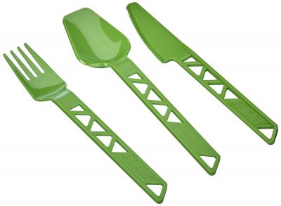 Primus Trailcutlery Çatal Kaşık Bıçak Yeşil - 1