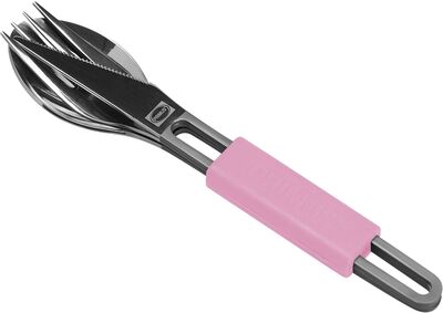Primus Leisure Çelik Çatal Kaşık Bıçak Seti Pembe - 1