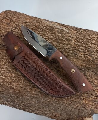 Safir S03 Buschcraft Kamp Bıçak Ceviz Sap 4034