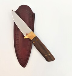 Safir Knife - Safir S06 Av Kamp Bıçak Ceviz Sap 4034