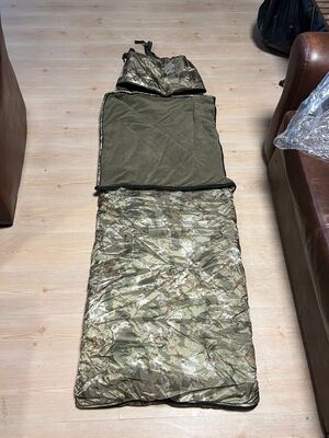 Savage Battaniye Tipi Askeri Kışlık Uyku Tulumu Kamuflaj -20