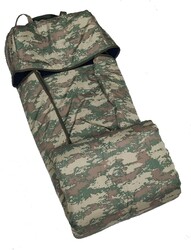 Savage Battaniye Tipi Askeri Kışlık Uyku Tulumu Kamuflaj -20 - Thumbnail