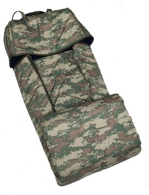 Savage Battaniye Tipi Askeri Kışlık Uyku Tulumu Kamuflaj -20