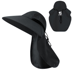 Savage Safari Ense Korumalı Şapka Füme - SAVAGE