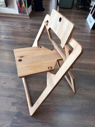 Semender Tasarım Ahşap Katlanabilir Sandalye - Thumbnail