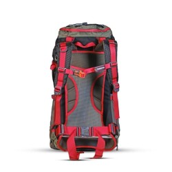 Senterlan S2188-4 Cave 65Lt Sırt Çantası Siyah Kırmızı - 2