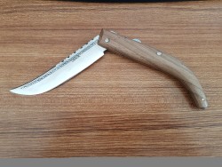 Serik Çakısı Ceviz Saplı Deri Kılıflı - 3