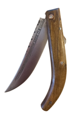 Serik Çakısı Ömer Usta Ahşap Saplı Büyük Çakı 3C - 3