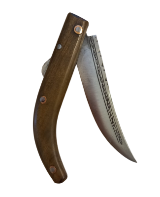 Serik Çakısı Ömer Usta Ahşap Saplı Küçük Çakı 1B - 3