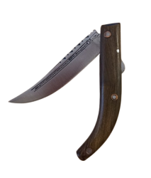 Serik Çakısı Ömer Usta Ahşap Saplı Orta Çakı 2A - 3