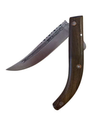 Serik Çakısı Ömer Usta Ahşap Saplı Orta Çakı 2A - 3