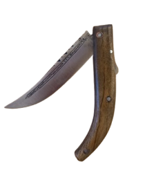 Serik Çakısı Ömer Usta Ahşap Saplı Orta Çakı 2B - 3