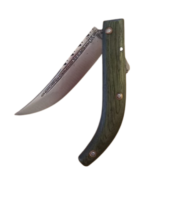 Serik Çakısı Ömer Usta Ahşap Saplı Orta Çakı 2D - 3