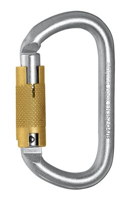 Singing Rock Oval Steel Connector Triple Lock Otomatik Çelik Karabina - 1