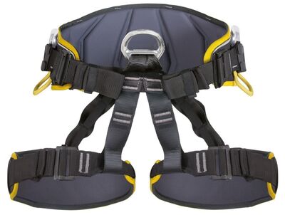 Singing Rock Sit Worker 3D Standard Harness Endüstriyel Siyah-Sarı M_L