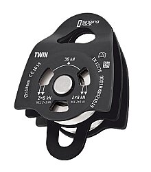 Singingrock Pulley Twın Roll İkili Makara Siyah - Singing Rock