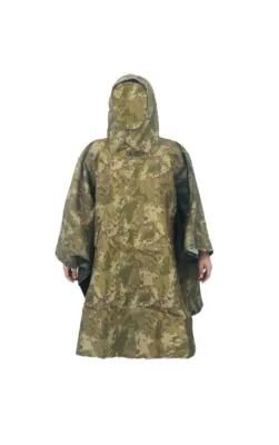 Single Sword Askeri Panço Yağmurluk Jan Kamuflaj Desen - 1