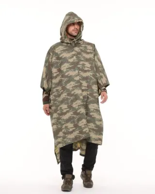 Single Sword Askeri Panço Yağmurluk Kamuflaj Desen - 4