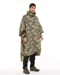 Single Sword Askeri Panço Yağmurluk Kamuflaj Desen - 7