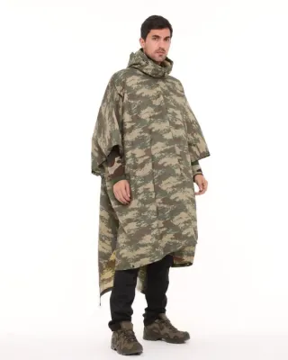 Single Sword Askeri Panço Yağmurluk Kamuflaj Desen - 7