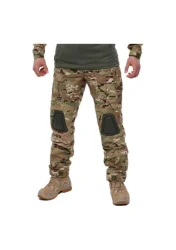 Single Sword Kamuflaj Taktik Pantolon Dizlik Eklenebilir - 1