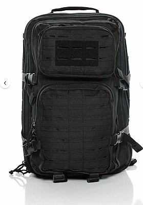 Single Sword Tactical Su Geçirmez Outdoor Avcı Çanta Siyah 36Lt - 1